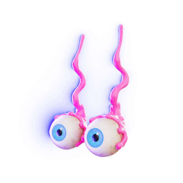 Augen mit Adern