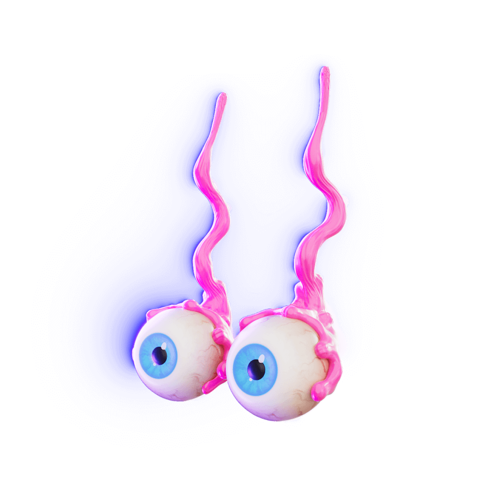 Augen mit Adern